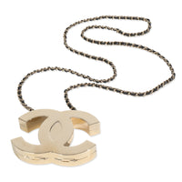 Gold-Plated  2025 Vanity With Chain Long Necklace