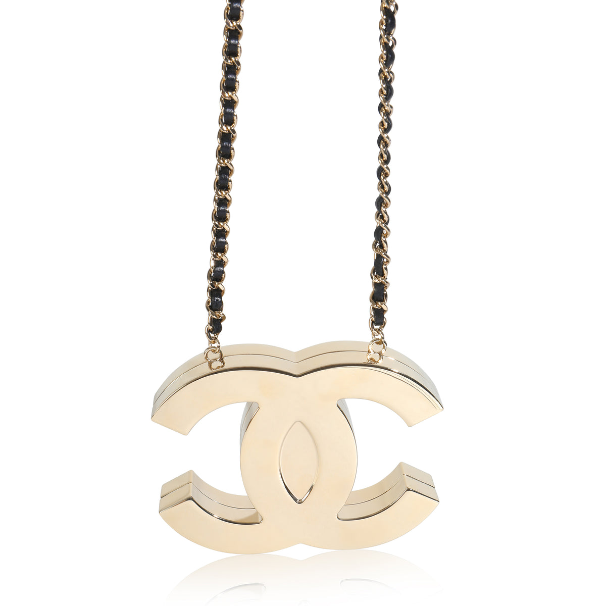 Gold-Plated  2025 Vanity With Chain Long Necklace