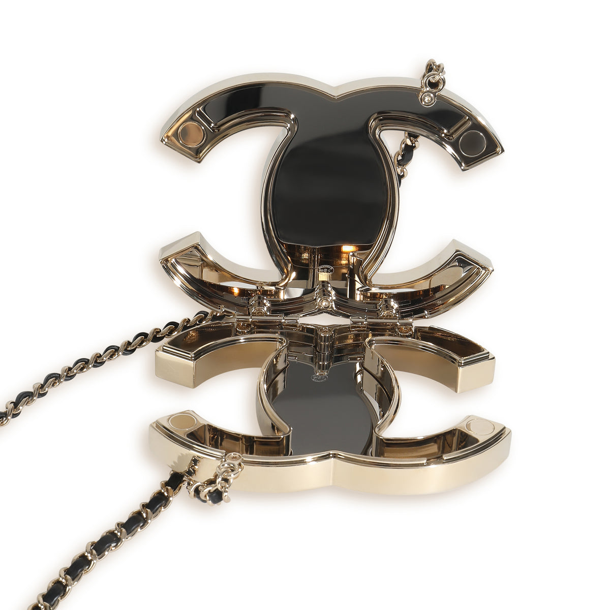 Gold-Plated  2025 Vanity With Chain Long Necklace