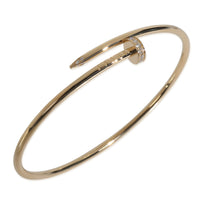 Yellow Gold Diamond Small Model Juste Un Clou Bracelet