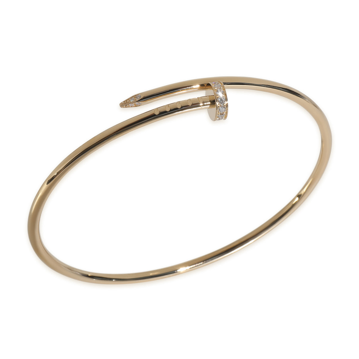 Yellow Gold Diamond Small Model Juste Un Clou Bracelet