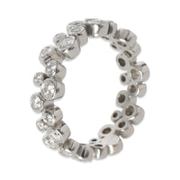 Platinum Diamond Bubble Ring