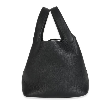 Black Clemence Picotin Lock 18 GHW