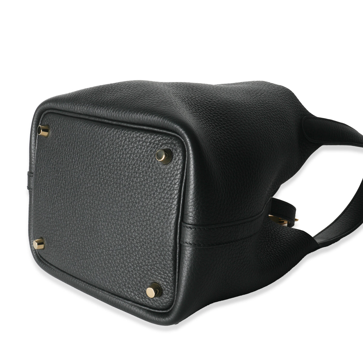 Black Clemence Picotin Lock 18 GHW