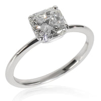 1.3 ct Cut Cornered Square Cut Diamond Tiffany True Solitaire