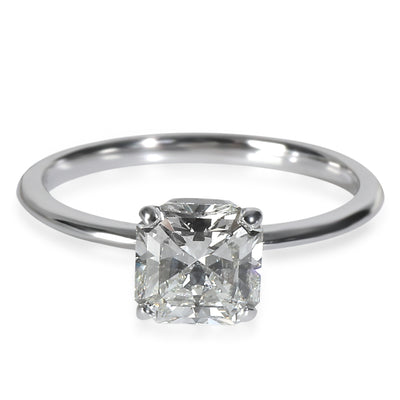 1.3 ct Cut Cornered Square Cut Diamond Tiffany True Solitaire