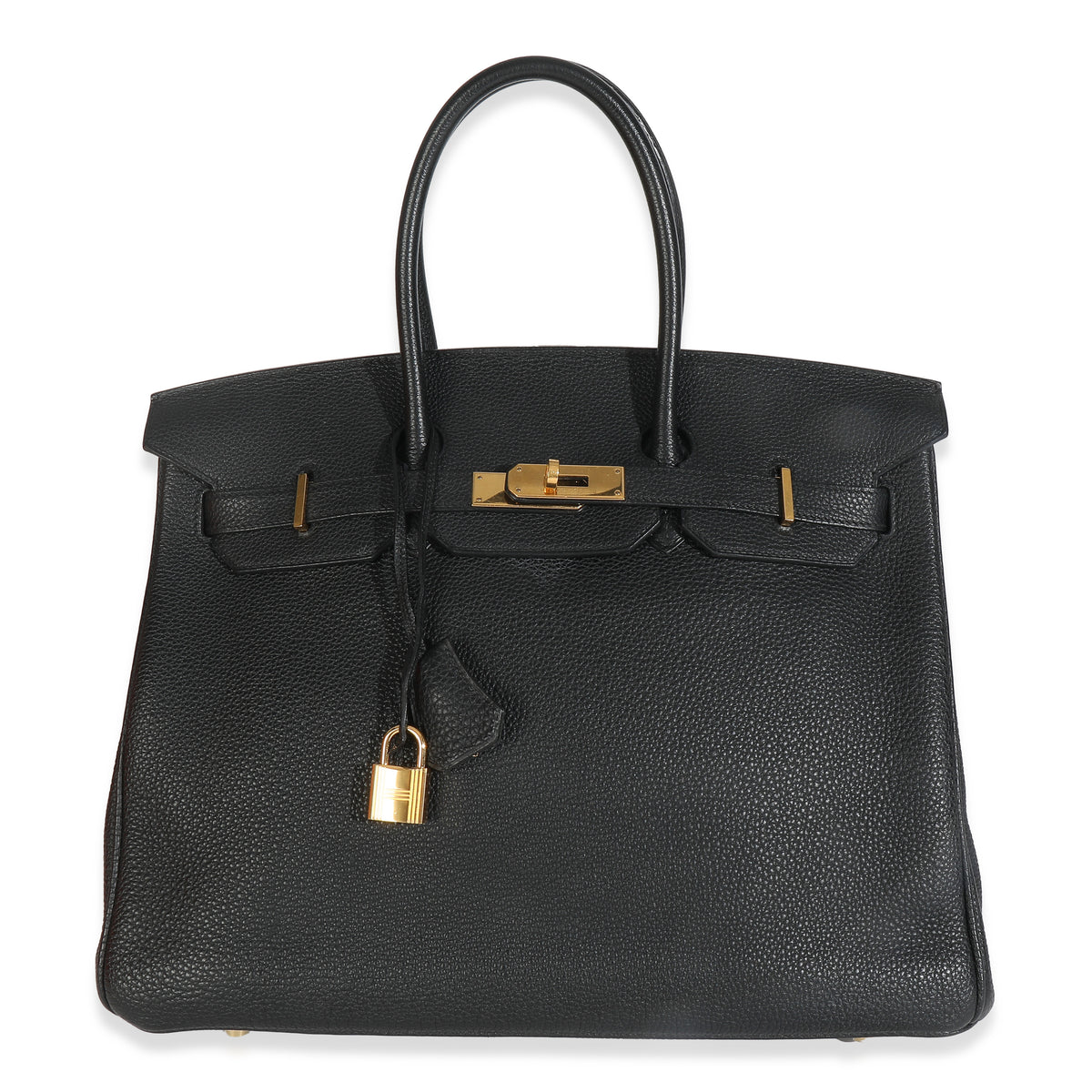 Black Togo Birkin 35 GHW