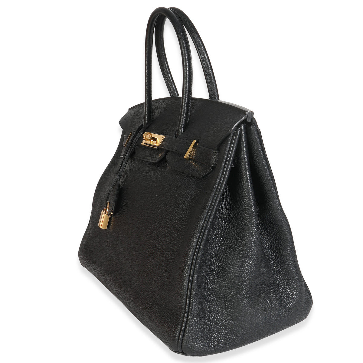 Black Togo Birkin 35 GHW