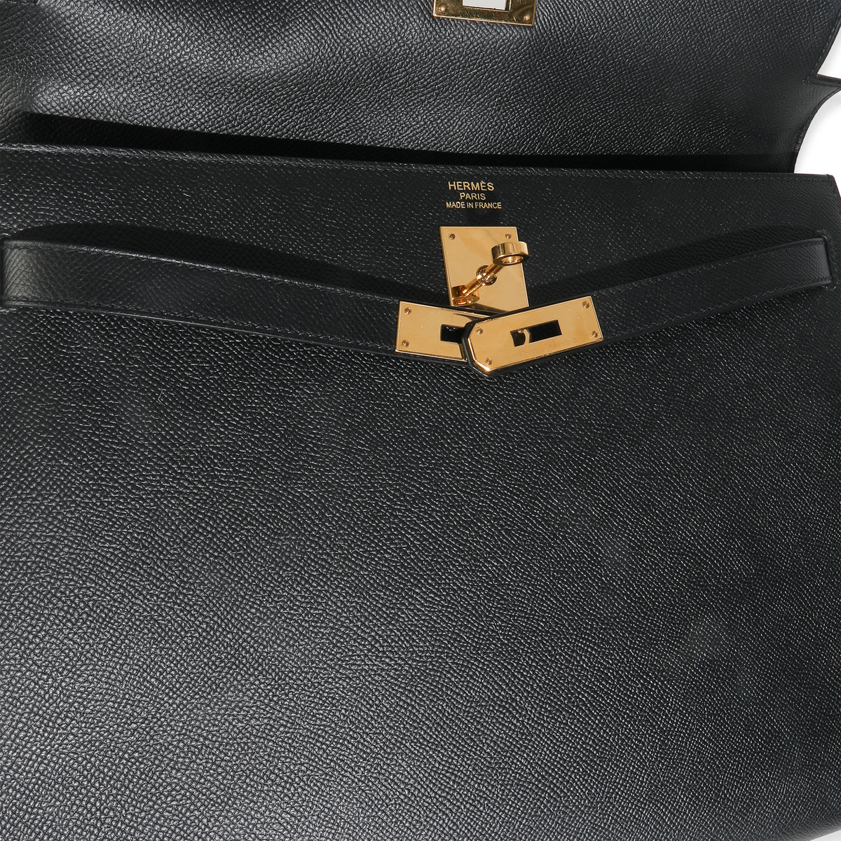Black Epsom Sellier Kelly 35 GHW