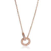 Rose Gold Diamond Love Pendant