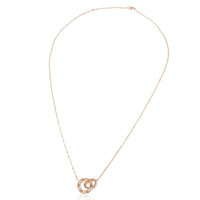 Rose Gold Diamond Love Pendant