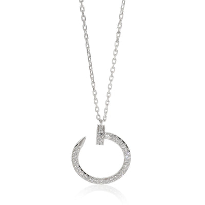 White Gold Diamond Juste Un Clou Pendant
