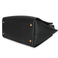 Black Calfskin Lockmeto Bag