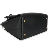 Black Calfskin Lockmeto Bag
