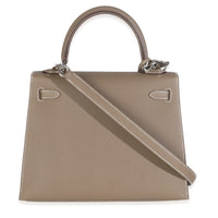 Etoupe Epsom Sellier Kelly 25 PHW