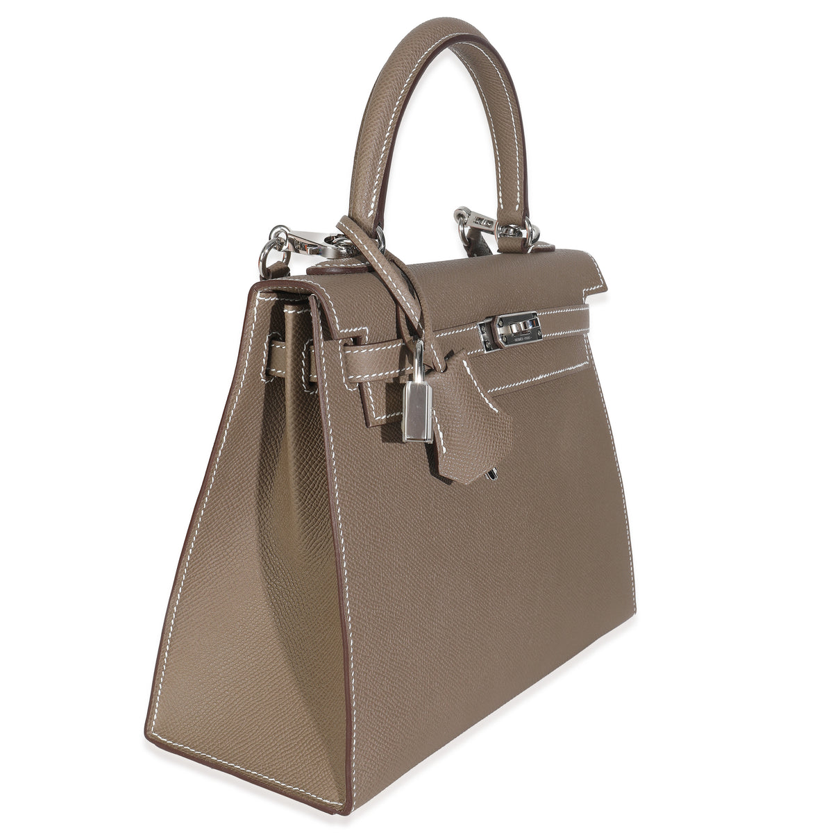 Etoupe Epsom Sellier Kelly 25 PHW