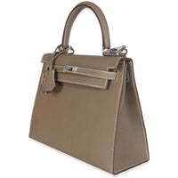 Etoupe Epsom Sellier Kelly 25 PHW