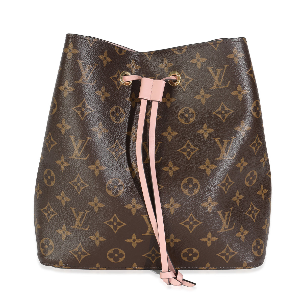 Rose Poudre Damier Ebene Canvas Neonoe MM