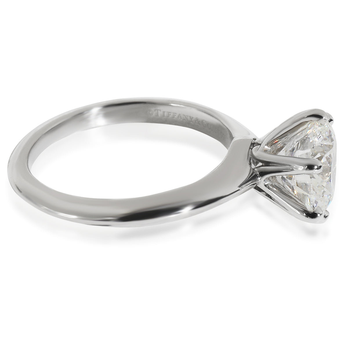 2.56 ct Round Brilliant Diamond Engagement Ring