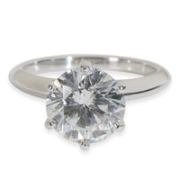 2.56 ct Round Brilliant Diamond Engagement Ring