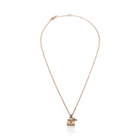Rose Gold Diamond Amulette Kelly Pendant