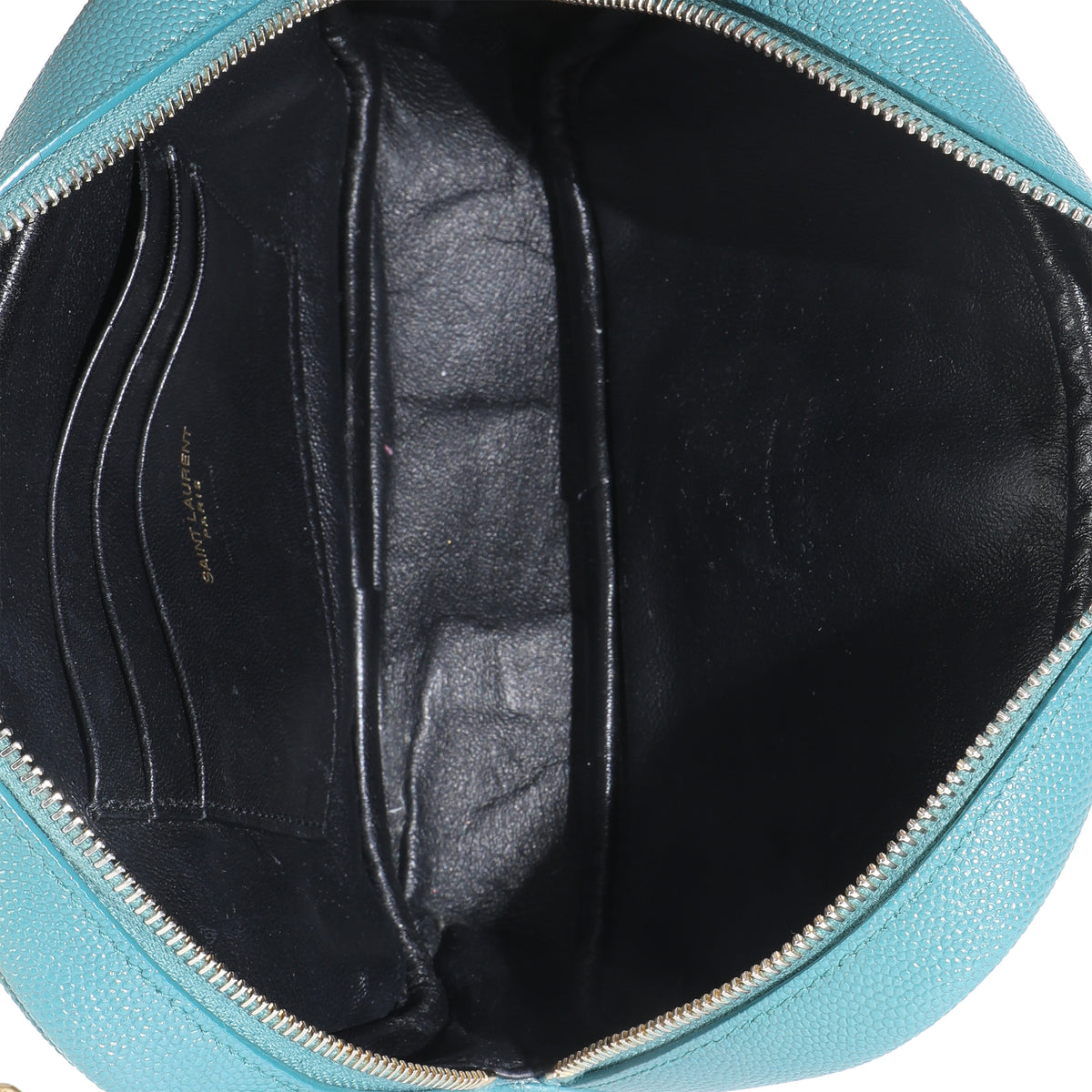Blue Vert Grain De Poudre Matelasse Monogram Mini Lou Camera Bag