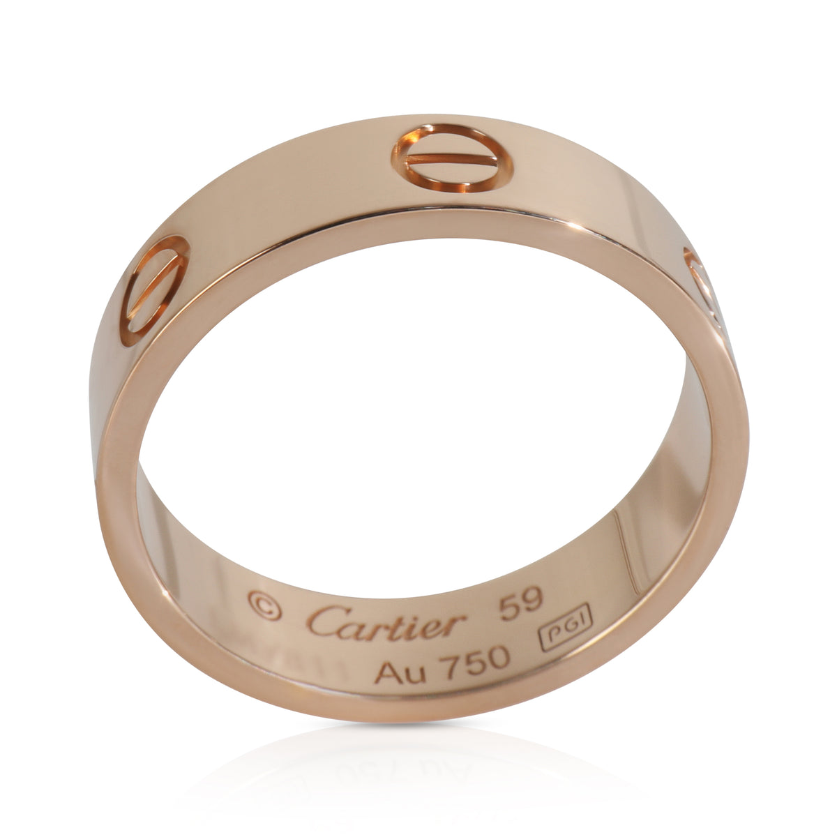 Rose Gold  Love Ring