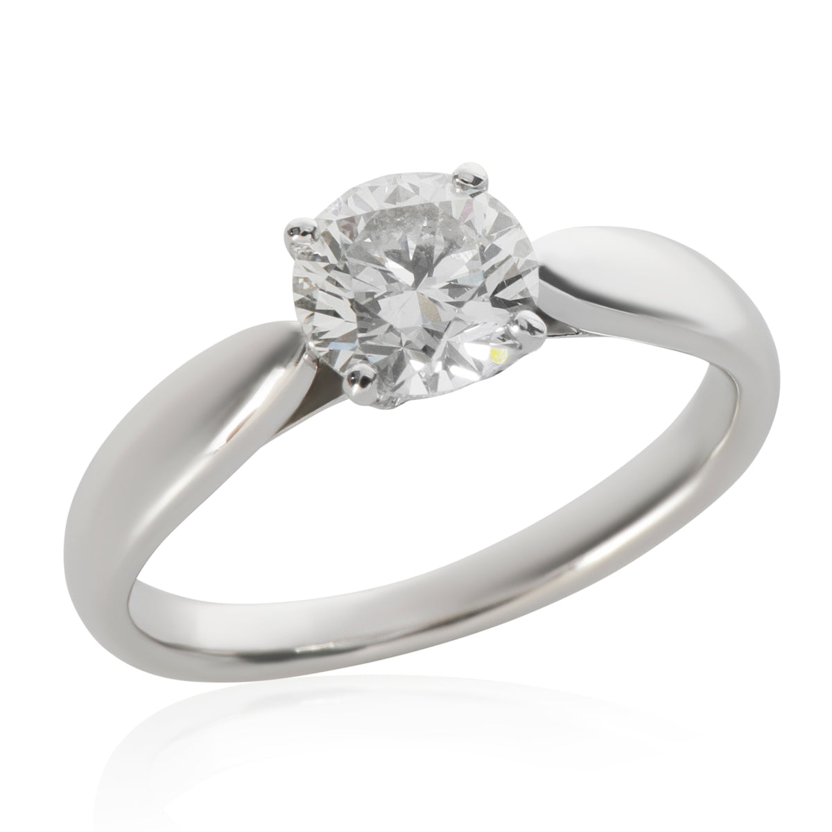 0.72 ct Round Brilliant Diamond Harmony Engagement Ring