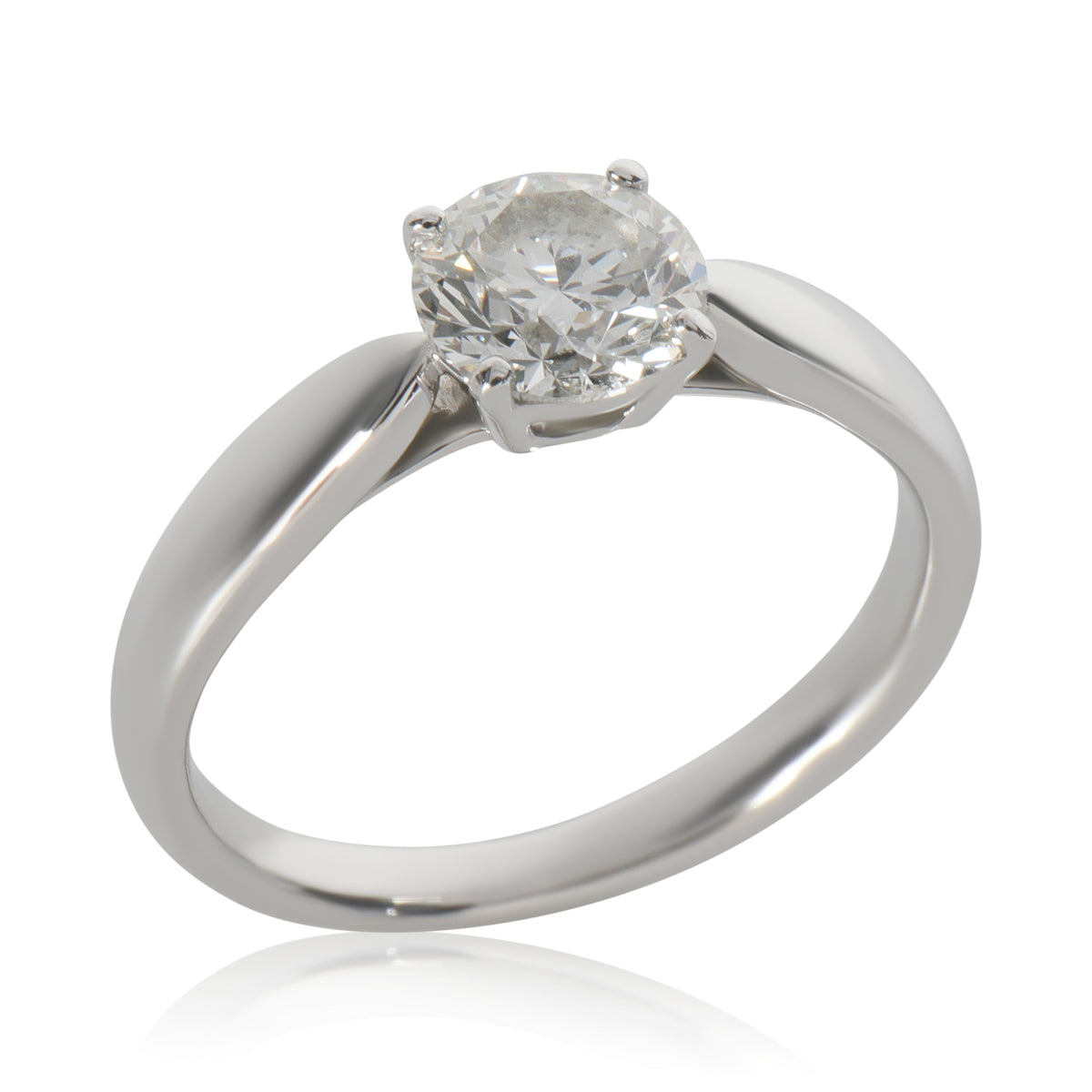 0.72 ct Round Brilliant Diamond Harmony Engagement Ring