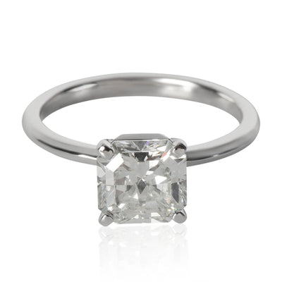 1.61 ct Square Cut Diamond Tiffany True Engagement Ring