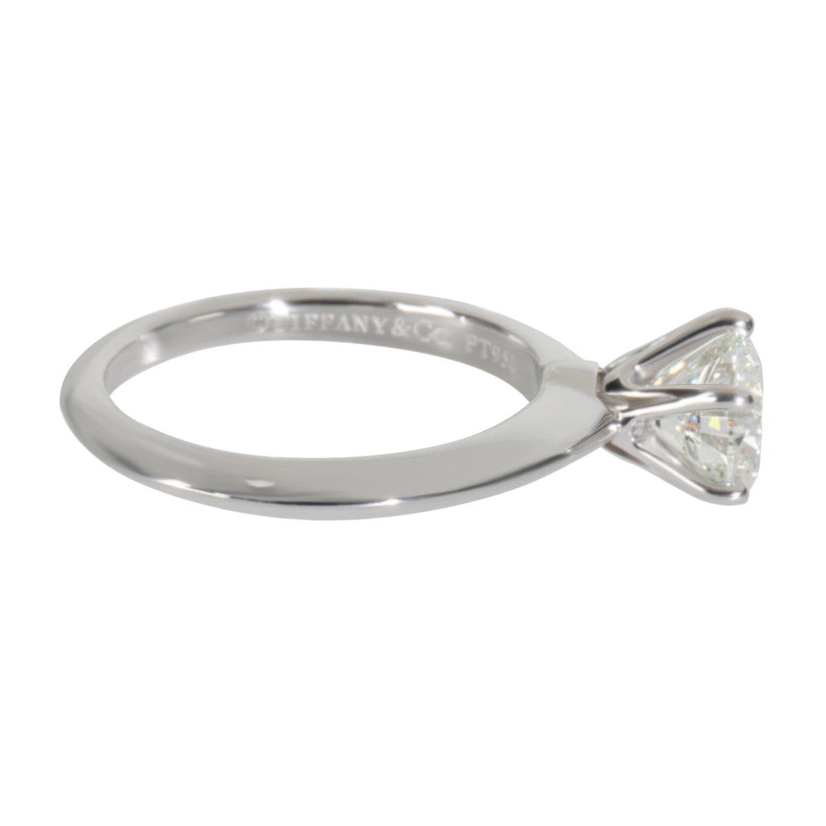 1.28 ct Round Brilliant Diamond Engagement Ring