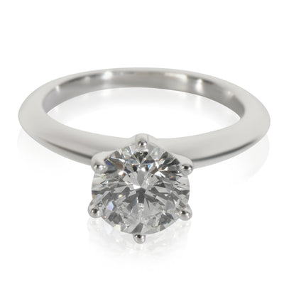 1.28 ct Round Brilliant Diamond Engagement Ring