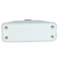 Blue Metallic Ombre Taurillon Capucines BB