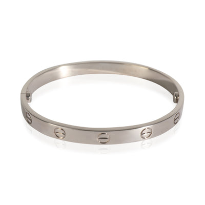 White Gold  Love Bracelet