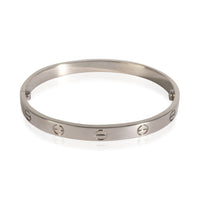White Gold  Love Bracelet