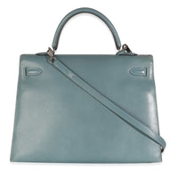 Blue Jean Box Sellier Kelly 35 PHW