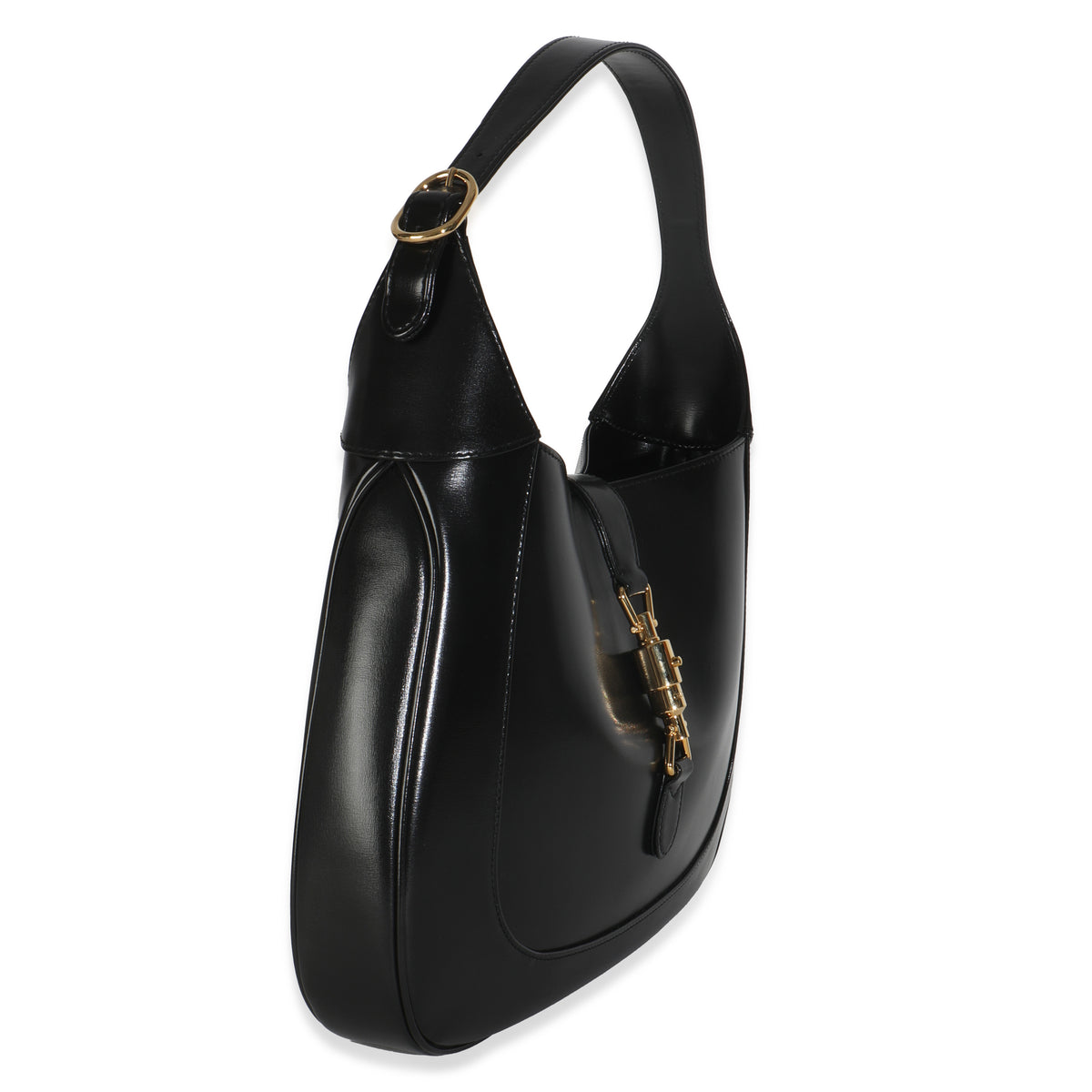 Black Boarded Dyana Lux Calfskin Medium Jackie 1961 Hobo