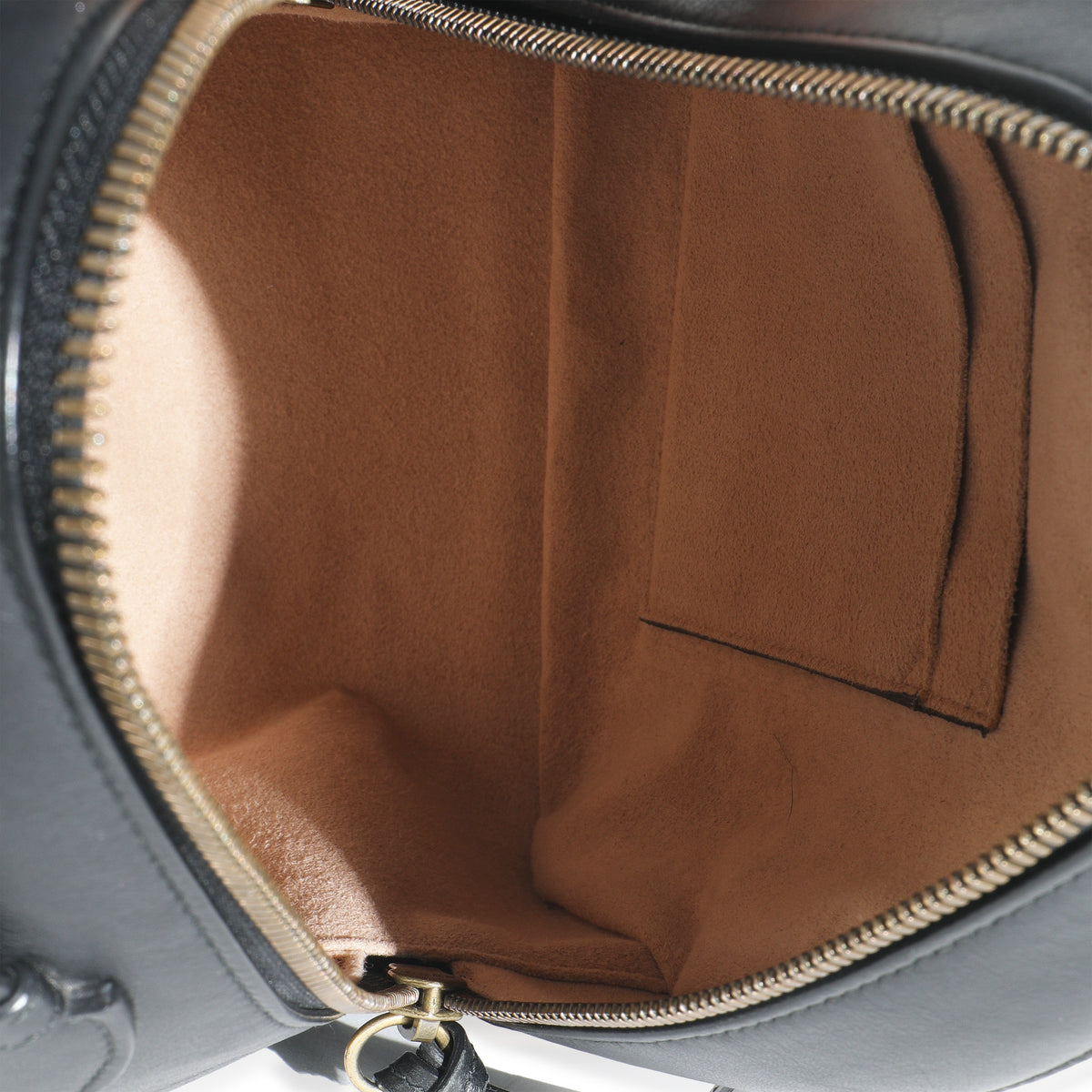 Black Matelasse Calfskin GG Marmont Backpack