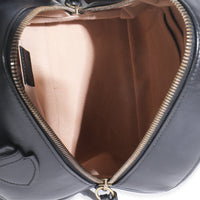 Black Matelasse Calfskin GG Marmont Backpack