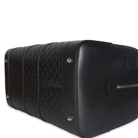 Black Guccissima Signature Medium Duffle Bag