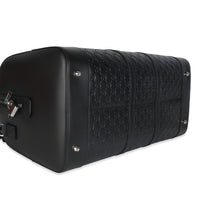 Black Guccissima Signature Medium Duffle Bag