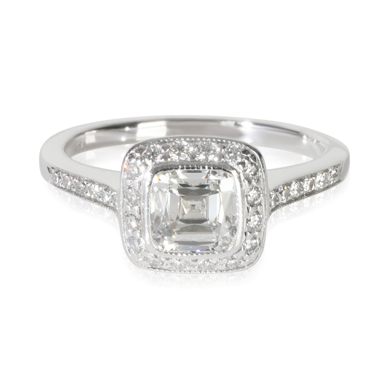 1.01 ct Cushion Modified Diamond Legacy Engagement Ring