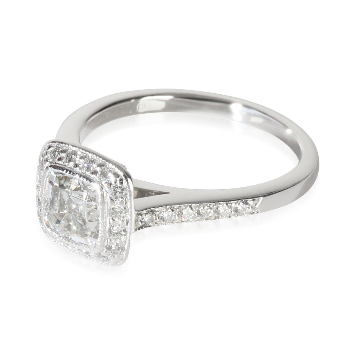 1.01 ct Cushion Modified Diamond Legacy Engagement Ring