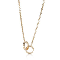 Yellow Gold  Love Necklace
