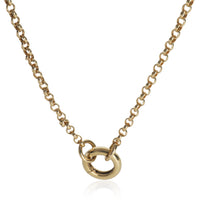 Yellow Gold  Belcher Chain Necklace