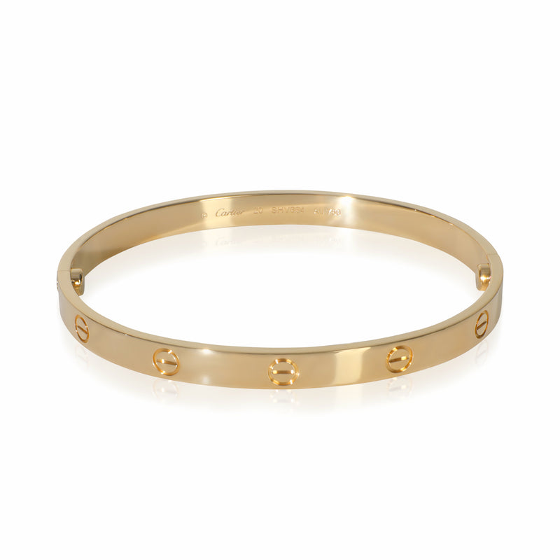 Yellow Gold  Love Bracelet