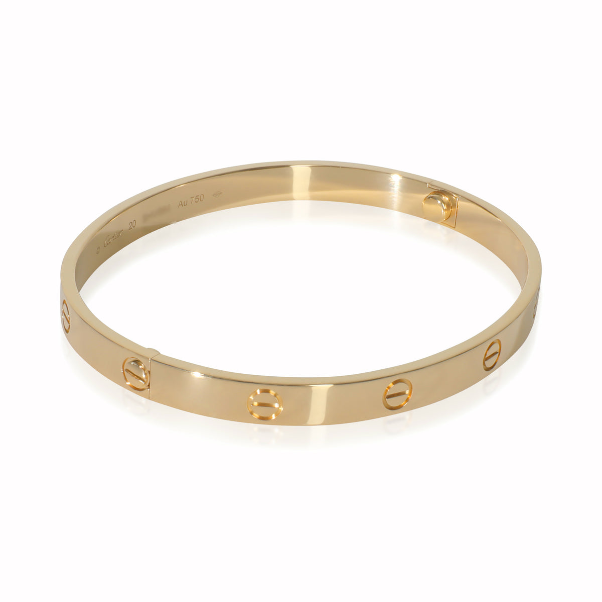 Yellow Gold  Love Bracelet