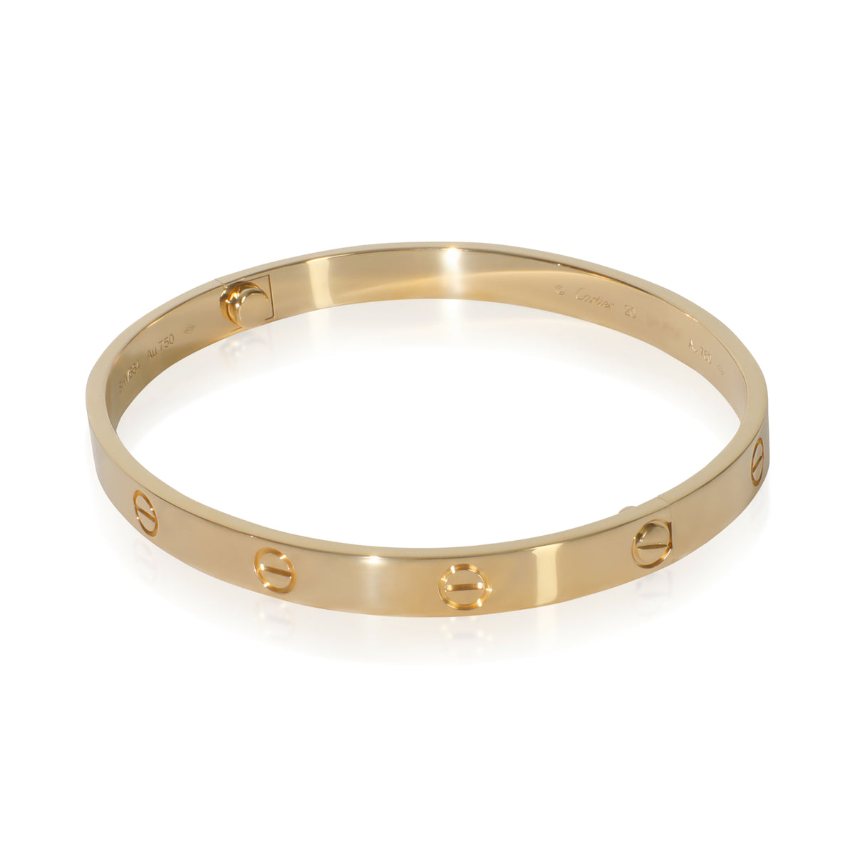 Yellow Gold  Love Bracelet