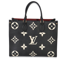 Reverse Monogram Giant Canvas Onthego MM