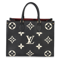 Reverse Monogram Giant Canvas Onthego MM